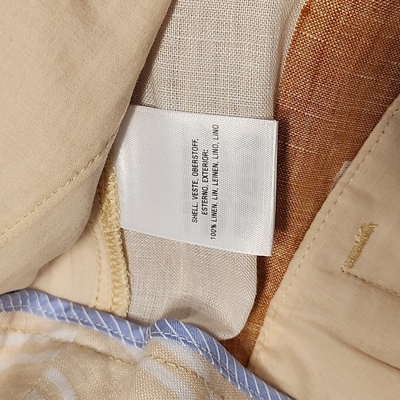 Anthropologie Ett TWA  100% Linen Wide Leg Pants Size 4 - Picture 16 of 16